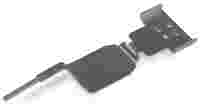 Shield connecting plate; 5-pole; for plugs