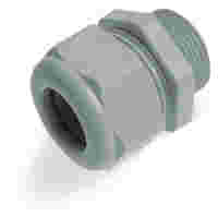 Cable fitting; M25 x 1.5 with O-ring; Plastic; black