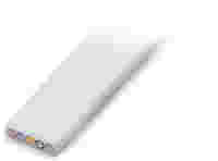 Flat cable; Eca; 5G 10 mm²; PVC; 3L + N + PE; 0.6/1 kV; 10,00 mm²; light gray