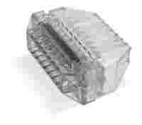 Flat cable end cover; 5-pole; for flat cable 16 mm²; Plastic