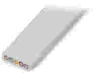 Flat cable; B2ca; 5G 16 mm²; halogen-free; 3L + N + PE; 0.6/1 kV; 16,00 mm²; light gray