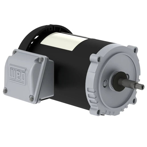 Weg Electric 00136ET3HJPRW56J-S, 1 Hp, 3600 Rpm, W56J Frame, 575 Vac, TEFC, 3 PH, Footless, ROLLED STEEL Standard Efficiency, 16174746