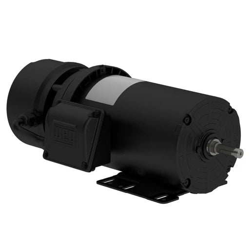 Weg Electric 00158ET3HBM145T-S, 1.5 HP, 143/5T FR, 3Ph, 575 V, 60 Hz, 1800 RPM, TEFC, Foot-mounted, ROLLED STEEL, 15448418