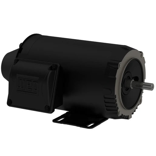 Weg Electric 00158NT3FVD56C-S, 1.5 Hp, 1800 Rpm, 56CZ, 230/460 Vac, 3 PH, TENV, Foot-Mounted, 18597803