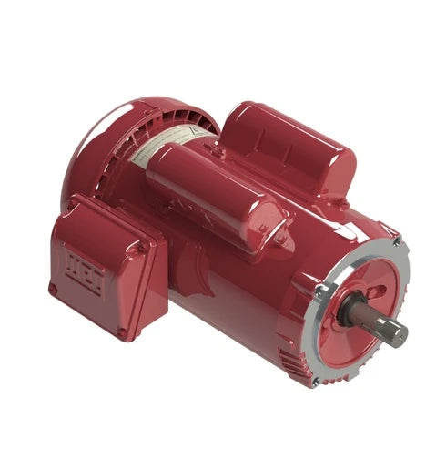 Weg Electric 00218ES1RFDR145TC-S, 2 HP, 143/5TC FR, 1Ph, 115/230 V, 60 Hz, 1800 RPM, TEFC, Footless, ROLLED STEEL, 18645652
