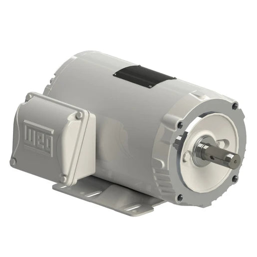 Weg Electric, 00218ET3HHW145TC-S, 2 HP, 143/5TC FR, 3Ph, 575 V, 60 Hz, 1800 RPM, TEFC, Foot-Mounted, ROLLED STEEL Efficiency, 18227572