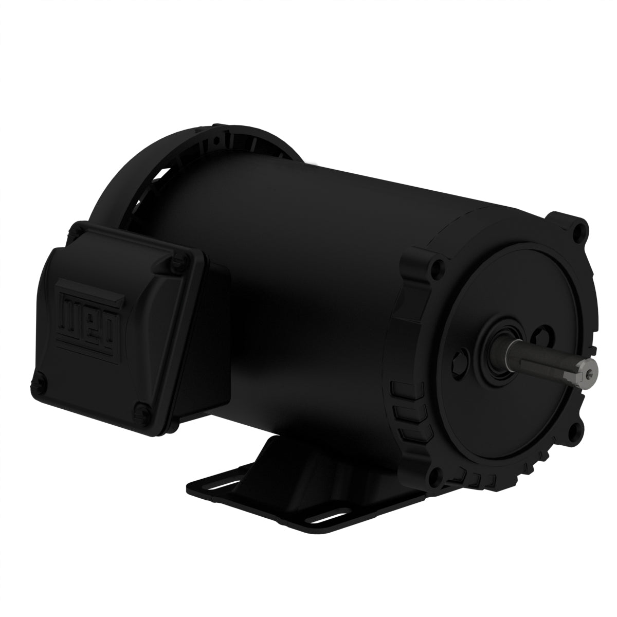 Weg Electric 00236ET3V56C-S, 2 Hp, 3600 Rpm, 56HC FR, 200/400 Vac, TEFC, 3 PH, Foot-mounted, Rolled Steel Premium Efficiency.