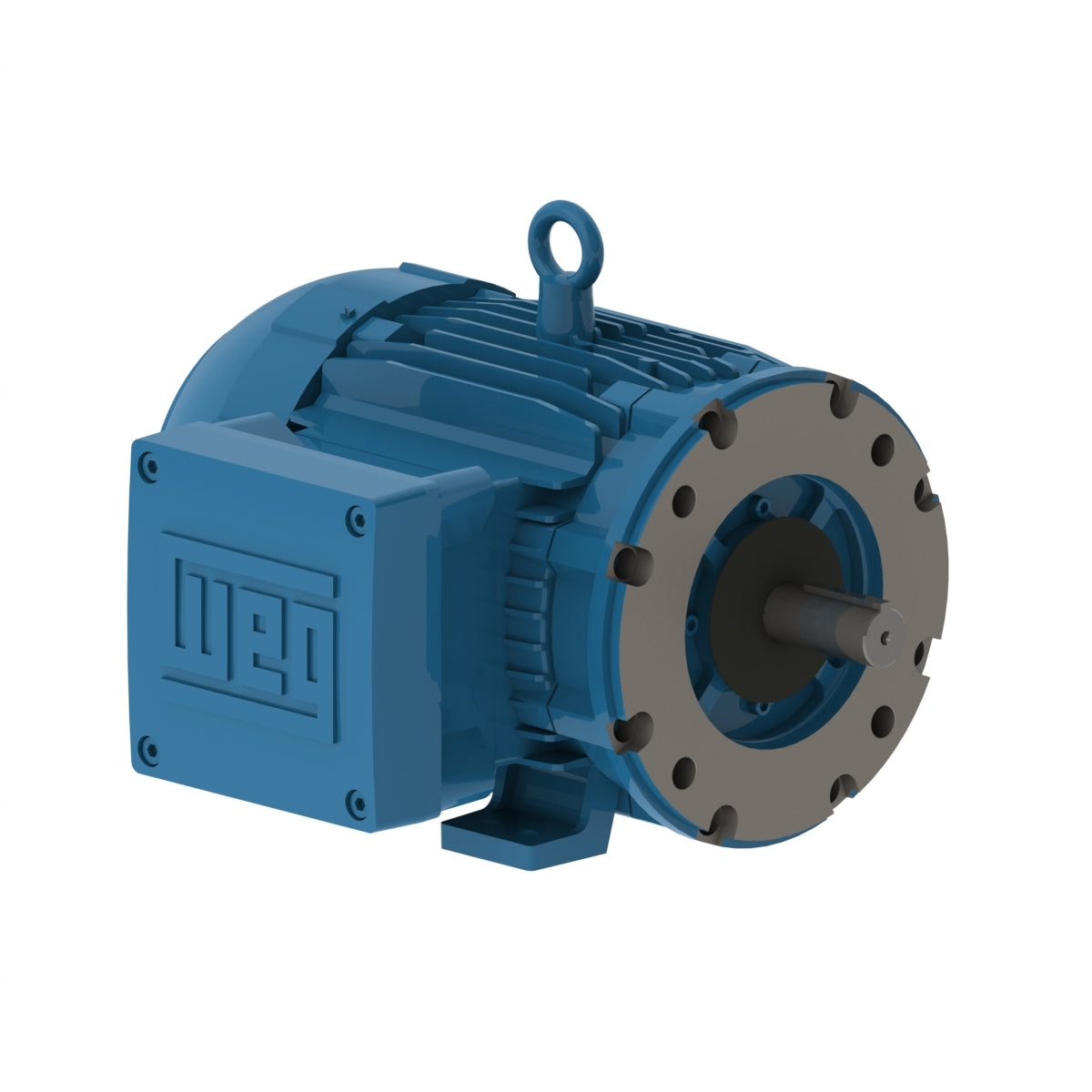 Weg Electric 00318XT3H182JP, 3 Hp, 1800 Rpm, 182/4TZ Frame, 575 Vac, TEFC, 3 PH, Foot-mounted, W21 Explosion-proof Motor NEMA Premium Efficiency.