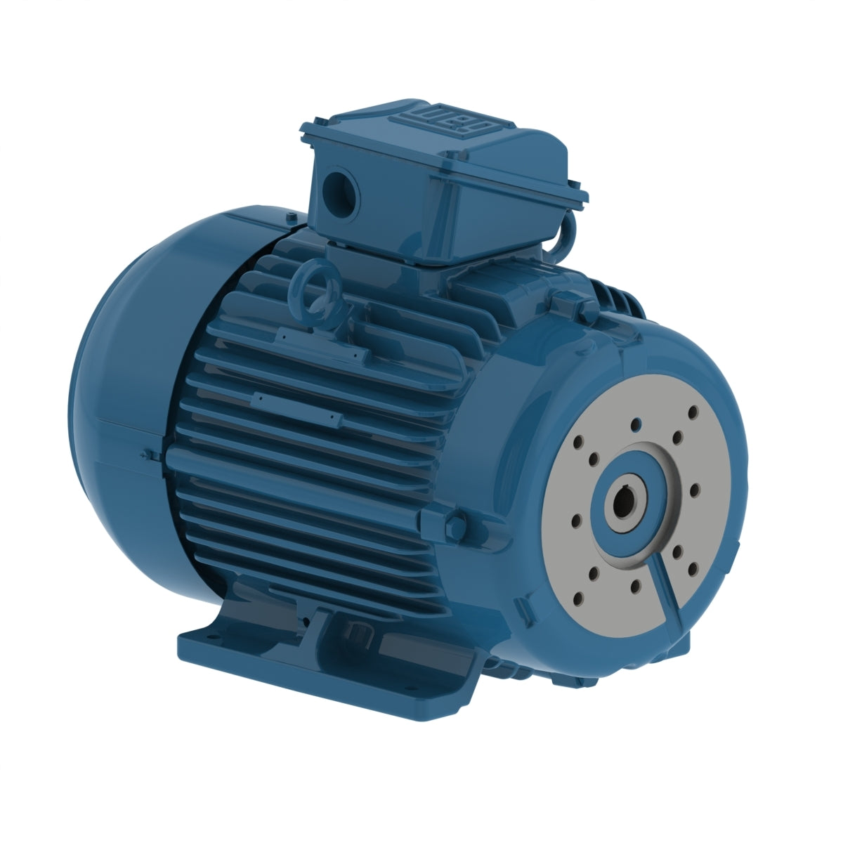 Weg Electric 00518EP3EHP184TYZ7F3, 5 Hp, 1800 Rpm, 184TZY Frame, 208-230/460 Vac, TEFC, 3 PH, Foot-mounted, W22 High Efficiency.