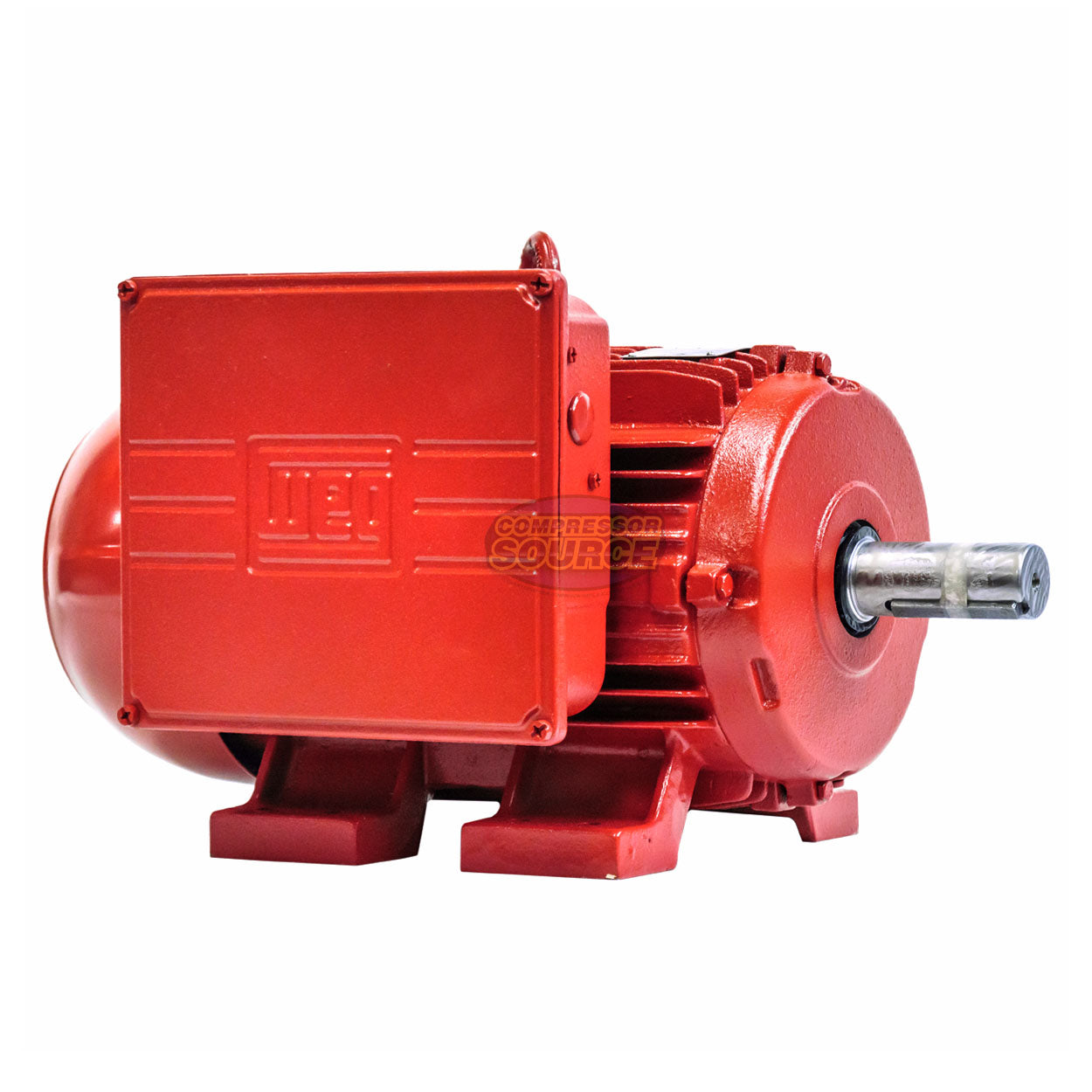 WEG 5 HP 1 Phase Farm Duty Electric Motor 1730 RPM W213/5T Frame 230V TEFC 00518ES1DFD215T
