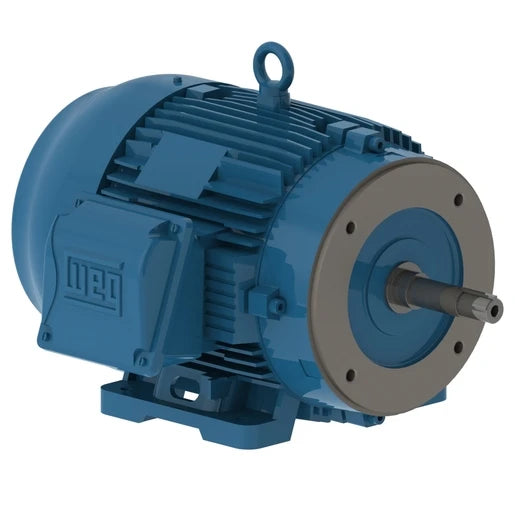 Weg Electric 00536ET3E184TC-W22G, 5 Hp, 3600 Rpm, 182/4TC FR, 230/460//380 Vac, TEFC, 3 PH, Foot-mounted, NEMA Premium Efficiency, 18909104