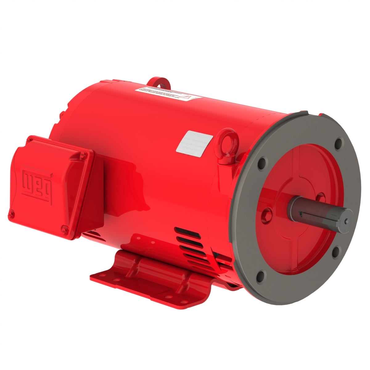 Weg Electric 00736OP3VFP184TC-S, 7 1/2 Hp, 3600 Rpm, 182/4TC Frame, 200/400 Vac, TEFC, 3 PH, Foot-mounted, Rolled Steel High Efficiency.