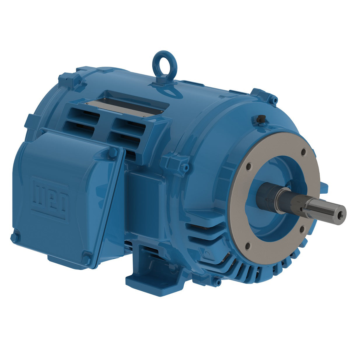 Weg Electric 01518OT3H254JM, 15 Hp, 1800 Rpm, 254JM Frame, 575 Vac, ODP, 3 PH, Foot-mounted, W40 JM Pump NEMA Premium Efficiency.