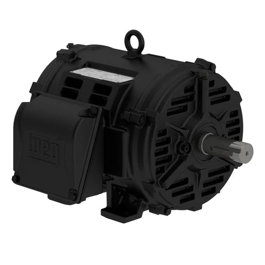 Weg Electric 01518OT3PCD254T-W40, 15 Hp, 1800 Rpm, 254T Frame, 200-208 Vac, ODP, 3 PH, Foot-mounted, W40 NEMA Premium Efficiency, 14822547
