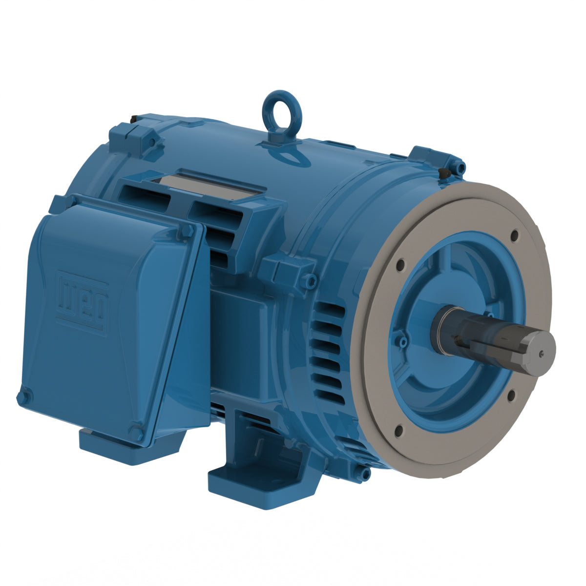Weg Electric 04036OT3H286JP-W40, 40 Hp, 3600 Rpm, 284/6JP Frame, 575 Vac, ODP, 3 PH, Foot-mounted, W40 JP Pump NEMA Premium Efficiency.