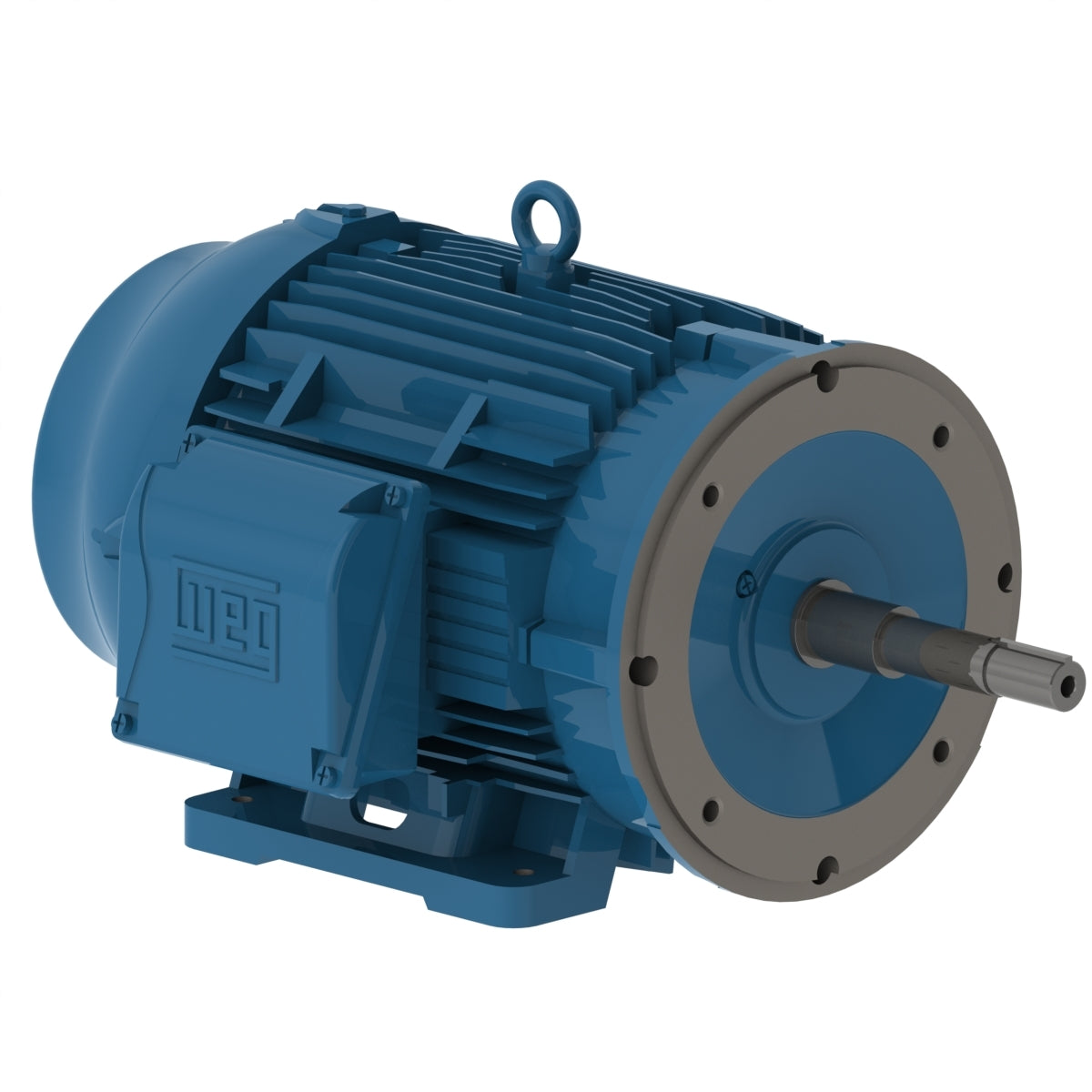 Weg Electric 05018ET3H326JM-W22, 50 Hp, 1800 Rpm, 324/6JM Frame, 575 Vac, TEFC, 3 PH, Foot-mounted, W22 Close Coupled Pump JM NEMA Premium Efficiency.