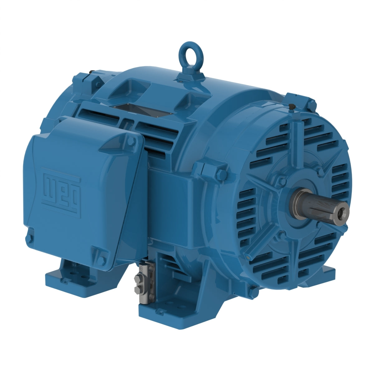 Weg Electric 05018OT3H326T-W40G, 50 Hp, 324/6T Frame, 1800 RPM, 575 Vac, ODP, 3 PH, Foot-mounted, W40 NEMA Premium Efficiency.
