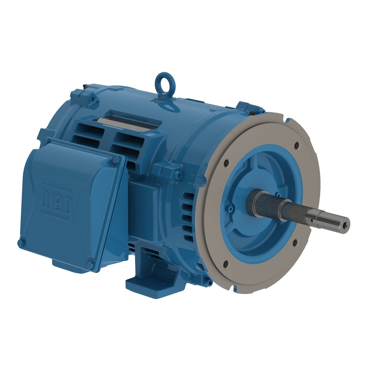 Weg Electric 05036OT3E324JP, 50 Hp, 324JP Frame, 3600 RPM, 230/460//380 Vac, ODP, 3 PH, Foot-mounting, W40 JP Pump NEMA Premium Efficiency.