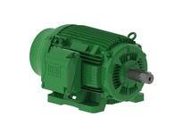 Weg 07518EG3E365T-W22 Super Premium IE4 TEFC three-phase motor, 75HP, 1800RPM, 365T frame, 208-230/460V. W22 severe duty cast iron construction with I