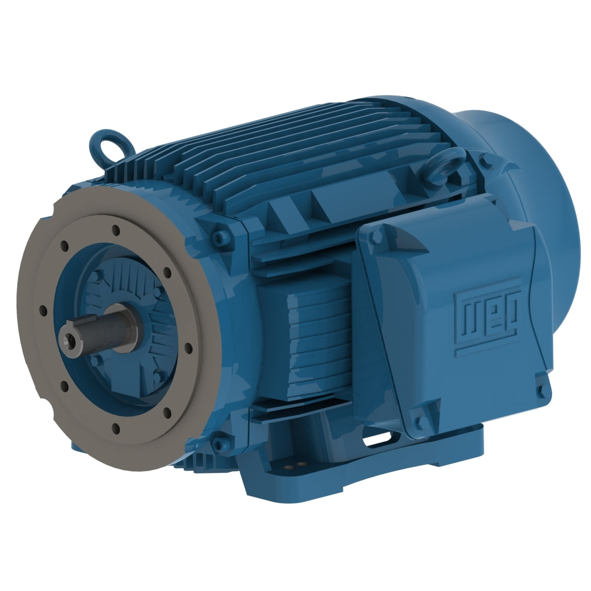 Weg Electric 07518ET3H365TSCF2-W2, 75 Hp, 1800 Rpm, 364/5TSC Frame, 575 Vac, TEFC, 3 PH, Foot-mounted, NEMA Premium Efficiency.