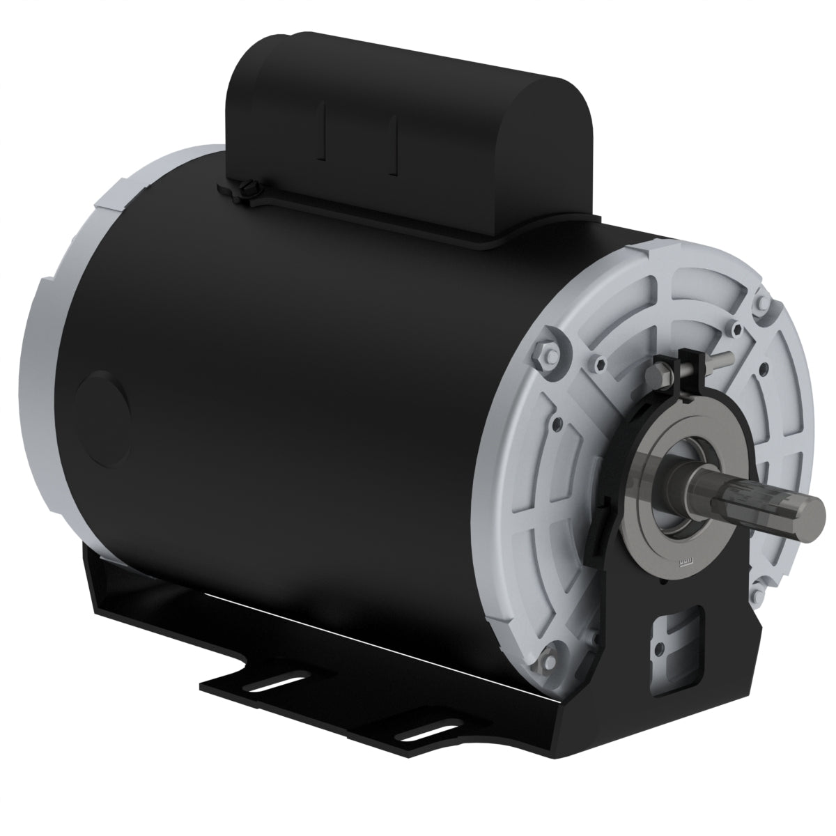 Weg Electric .2518OS1BRBFBW56-S, 1/4 Hp, 1800 Rpm, W56 FR, 115/208-230 Vac, ODP, 1 PH, Foot-mounted, Rolled Steel.