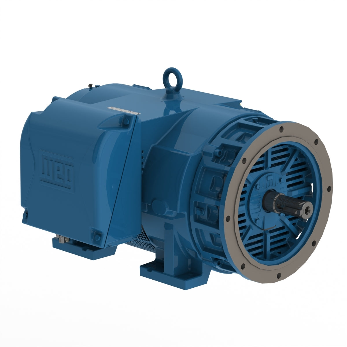 Weg Electric 30018ST3HIE449T-W22, 300 Hp, 447/9T Frame, 1800 RPM, 575 Vac, TEFC, 3 PH, Foot-mounted, W22 IEEE 841 NEMA Premium Efficiency.