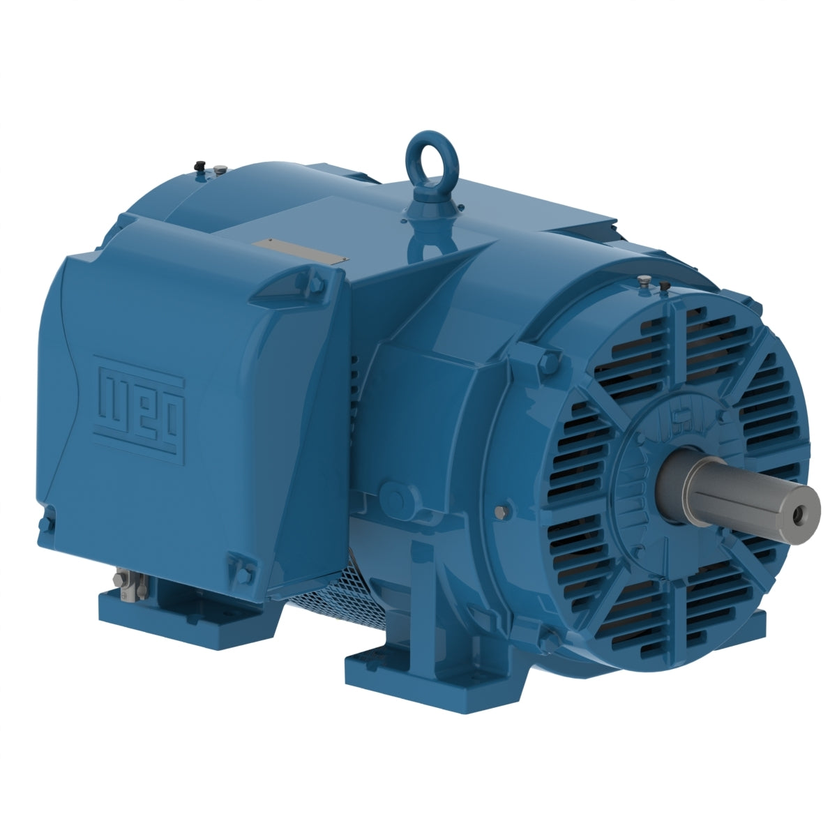 Weg Electric 45036OT3G449TS-RFW40, 450 Hp, 3600 Rpm, 447/9TS Frame, 460 Vac, ODP, 3 PH, Foot-mounted, NEMA Premium Efficiency.