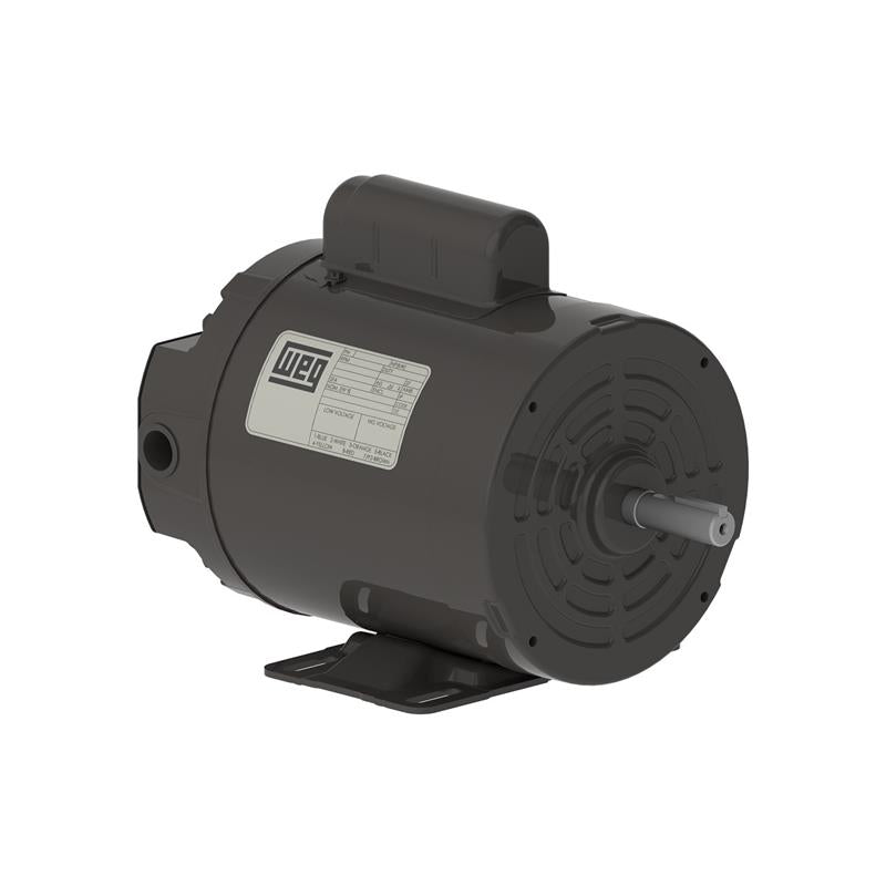 WEG .5018ES1BPFC56 WEG Motor (0.5 HP, 1800 RPM, 1 Phase, C56 Frame, TEAO Enclosure, 115/208-230 Voltage)