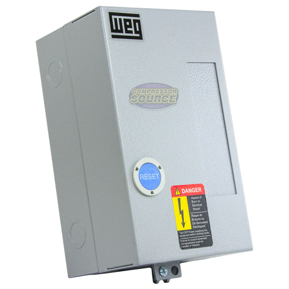 WEG 5 HP 1 Phase Magnetic Starter NEMA 1 208-240V 22 - 32 Amp ESWS-25V24E-RM34