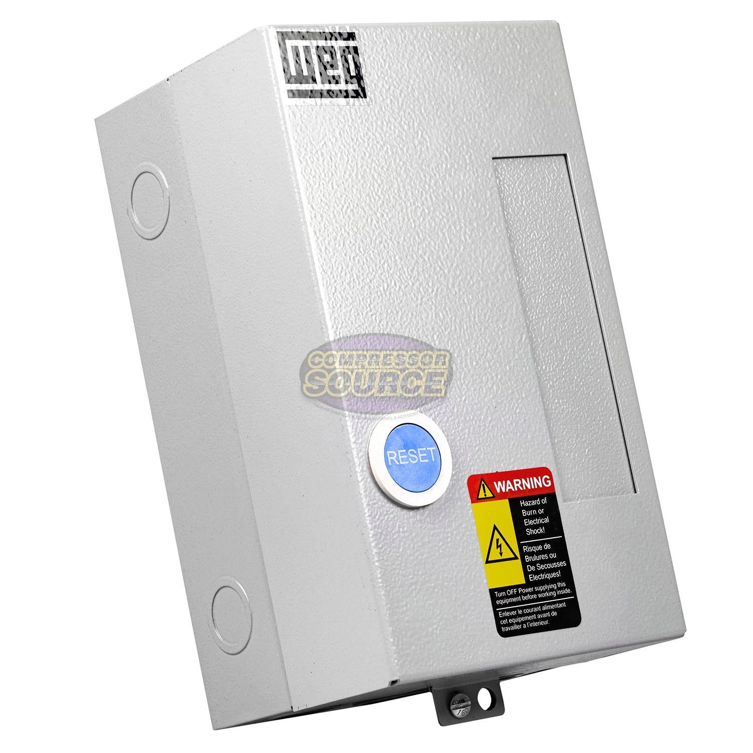 WEG 2 HP 1 Phase Magnetic Starter NEMA 1 208-230V 8 - 12.5 Amp ESWS-B12V24E-RM30