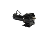 Weg GL2003 parallel shaft gearmotor delivering 1/8 HP with 12V DC input, 61 RPM output speed, and 11.4 A current. 4-pole design with IP55 protection a