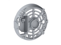 Weg NDE-O180-S non-drive end (NDE) endbell for rolled steel frame motors. This genuine Weg motor part ensures proper bearing retention and alignment,