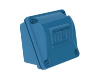 Weg TBX-E440-3-W22 three-position terminal box for W22 severe duty and general purpose motors with NEMA 444T and 445T frames. Cast iron enclosure with