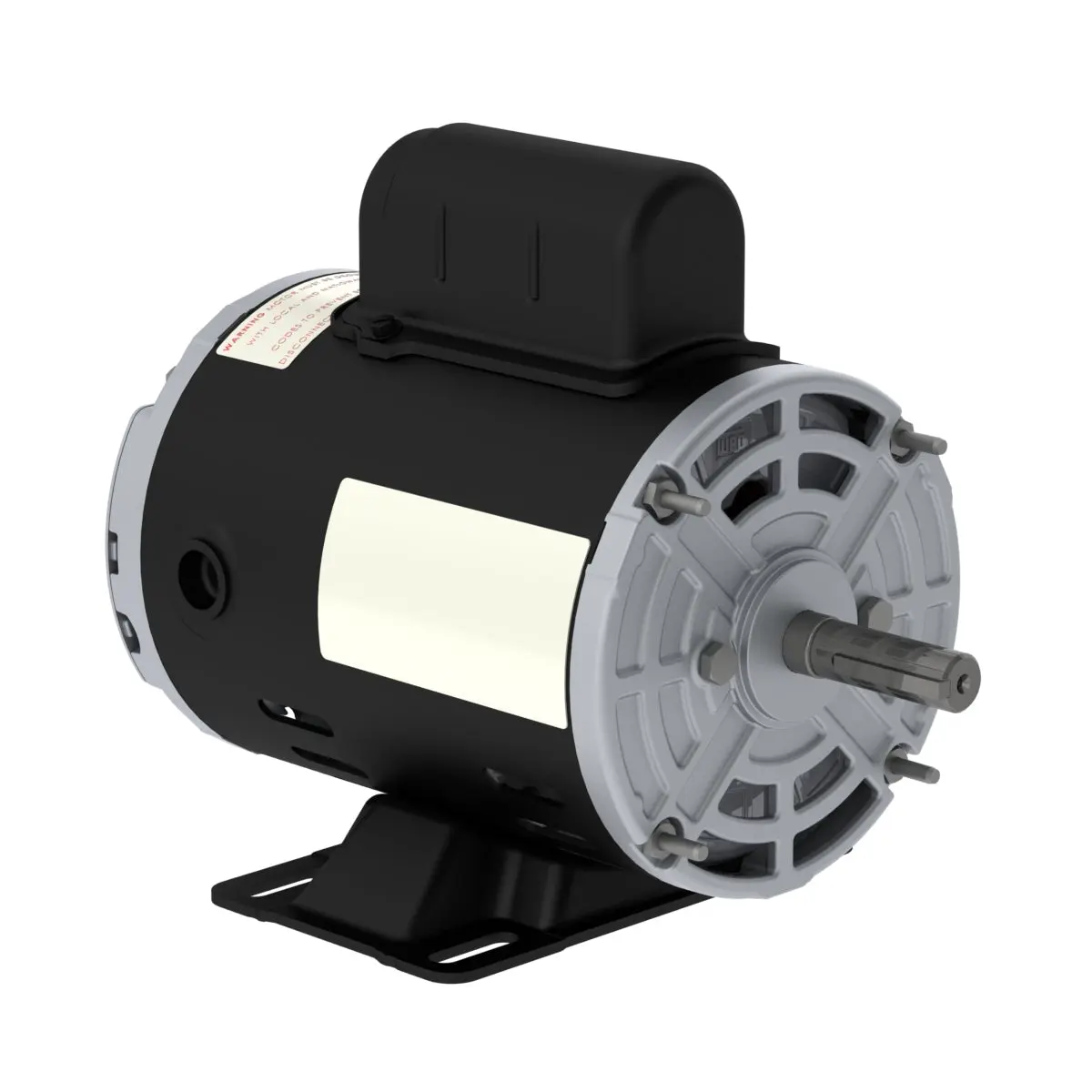 Weg .7536OS1BCDW56-S 0.75 HP 3600 RPM 56 ODP Single-Phase Compressor Duty Motor