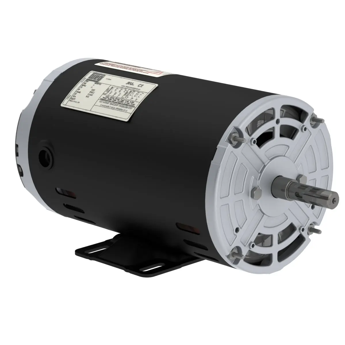 Weg .7536OT3E56-S 0.75 HP 3600 RPM 56 ODP Three-Phase Motor
