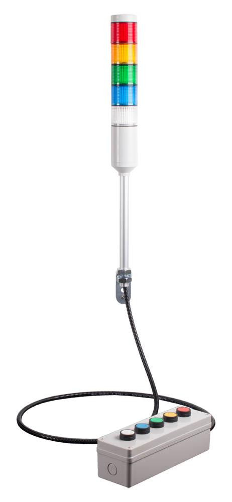 Menics ATEPR-10-RYGBC - Signal Towers (Pre-assembled Stacklights)