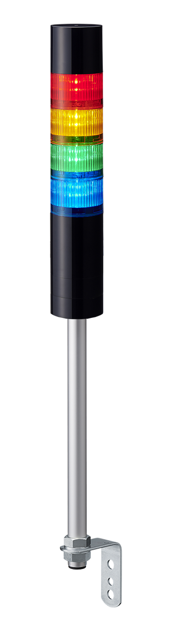 Patlite LR6-402L8BK-RYGB