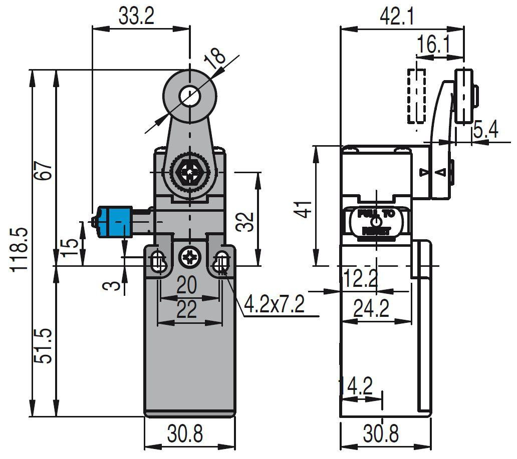 Pizzato FR 630-W3K11
