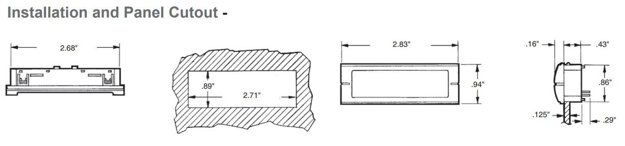 Simpson Electric M135-1-0-12-1