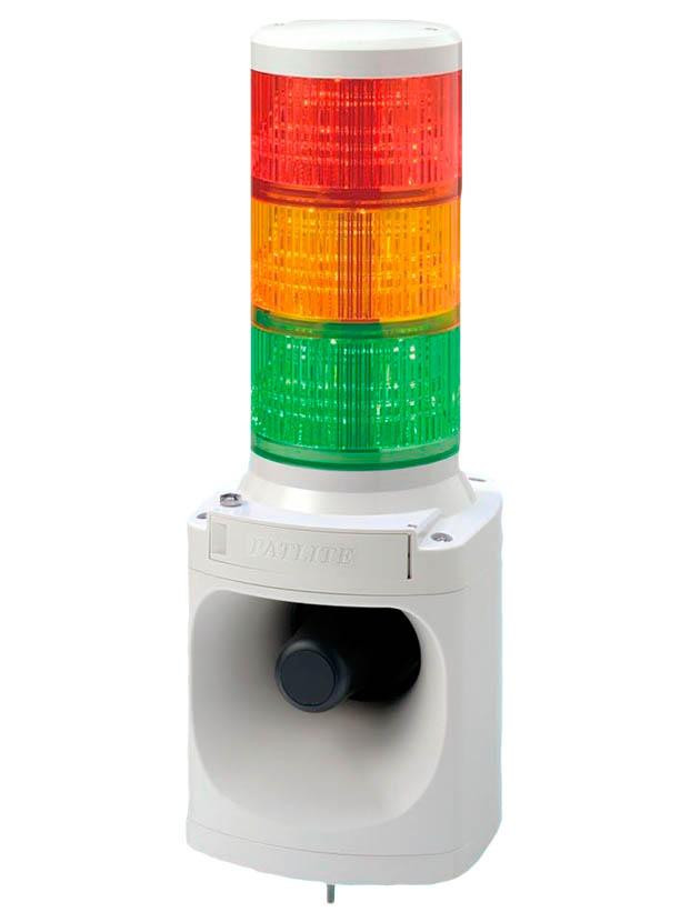 Patlite LKEH-302FVUL-RYG