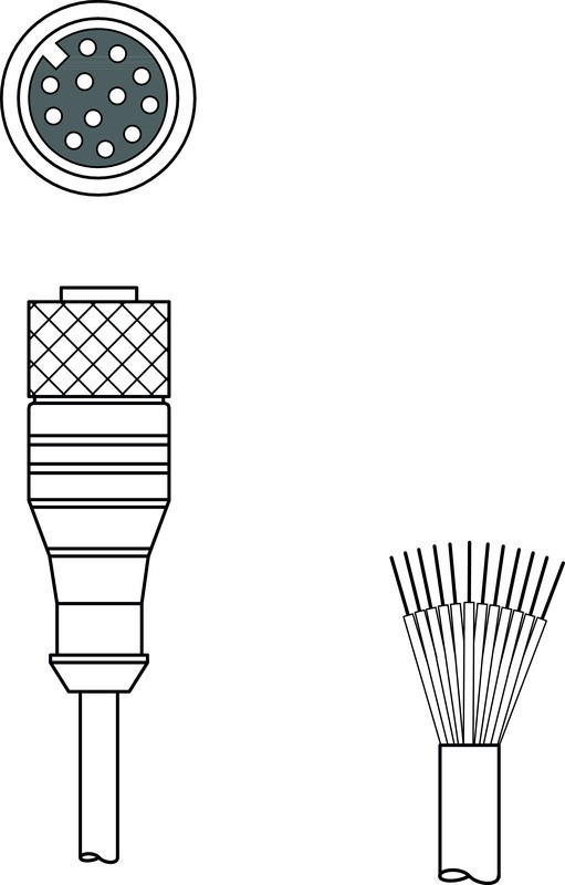 Leuze KD U-M12-CA-P1-100