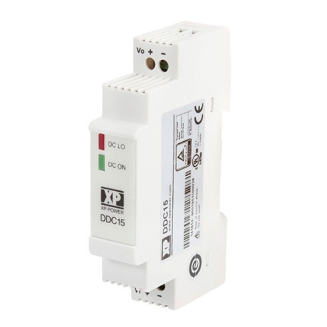 XP Power DDC1524S05 — DC DIN Rail Power Supply 1 Output 5V 2.7A