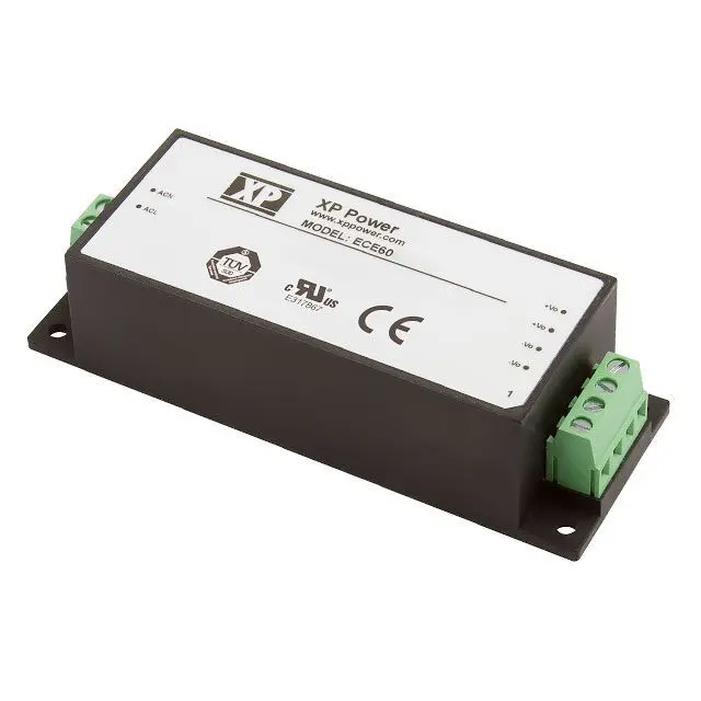XP Power ECE60US09-SD — AC DIN Rail Power Supply 1 Output 9V 6.67A