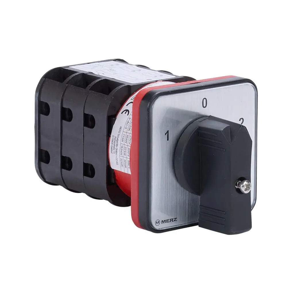 Merz open rotary transfer cam switch - Z451-3.H08B