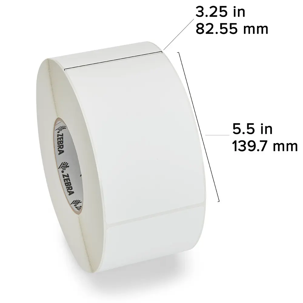 72371 - Zebra 3.25" x 5.5" Z-Perform 2000T Label (Case)